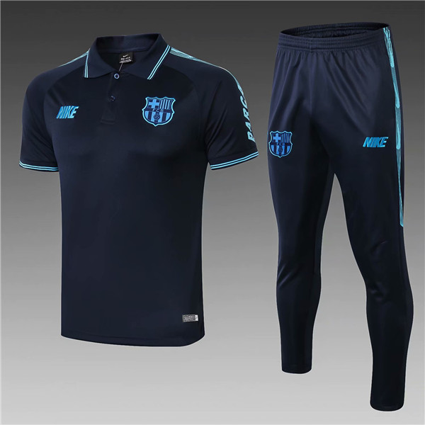 camiseta polo Azul Barcelona 2019 baratas
